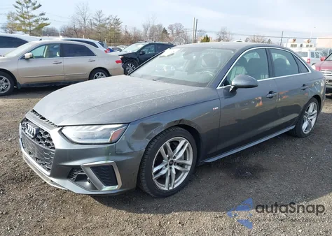 2022 Audi A4 Premium Plus 45 из США, поврежденный, VIN WAUEAAF41NN015360